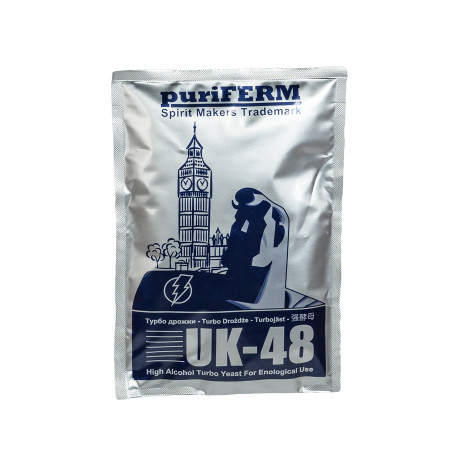 Turbo Yeast alcohol Puriferm UK-48 TURBO (128 gr) в Магнитогорске