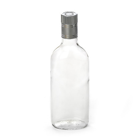 Бутылка "Фляжка" 0,5 литра с пробкой гуала в Магнитогорске